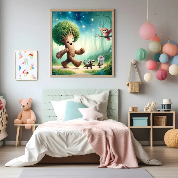 Timber Trek kids room with toys